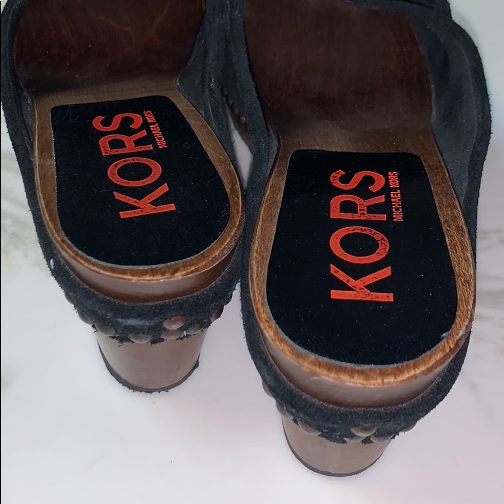 NWOT Michael Kors suede clog! - Picture 4 of 8